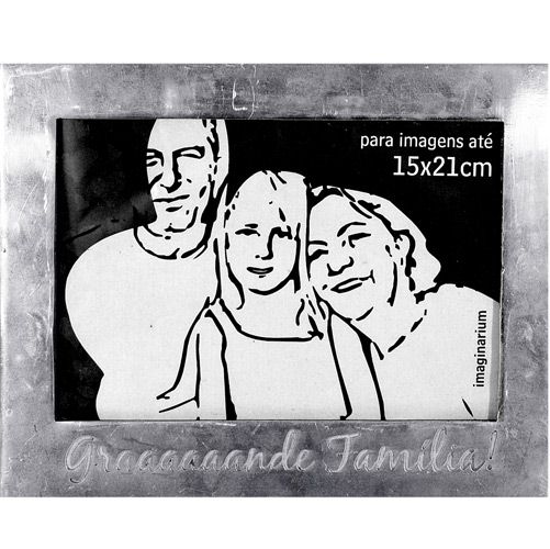 Porta Retrato Graaande Família - Imaginarium,R$59,90